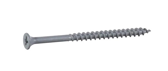 #8 X 2 1/2" PHIL FLAT HEAD DECK SCREW 18-8 STAINLESS TYPE 17
